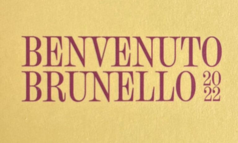 Brunello di Montalcino 2018. Annata fiorita.