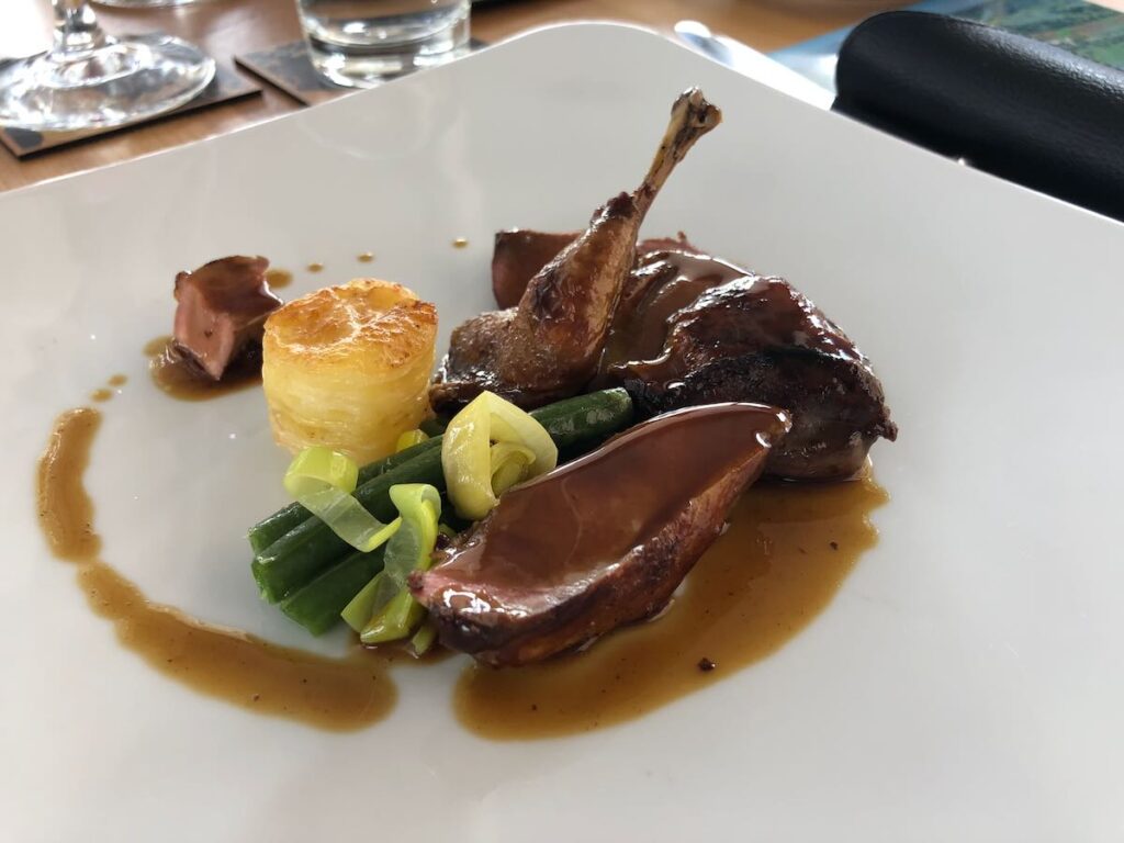 Piatti del ristorante Castell'in Villa nel Chianti Classico