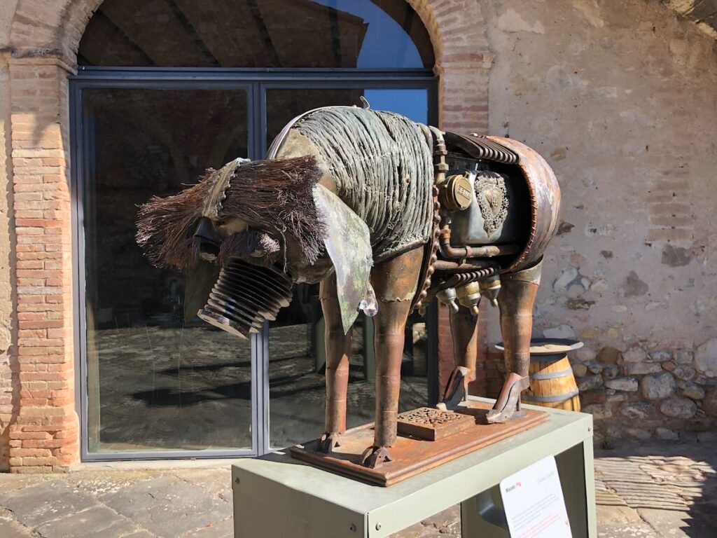 Installazioni artistiche a Castell'in Villa