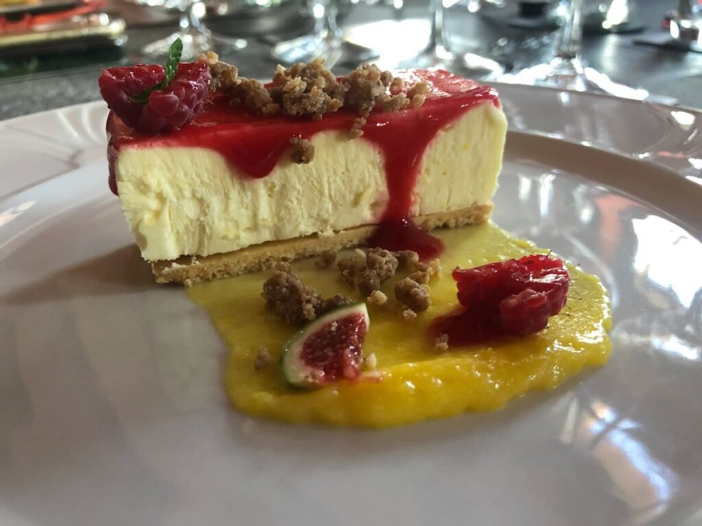 Piatti del ristorante Castell'in Villa nel Chianti Classico